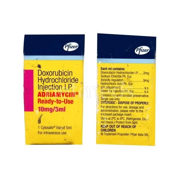 Adriamycin 10mg Inj Vial