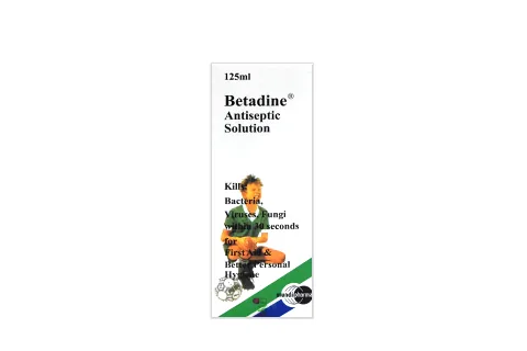 Betadine Antiseptic Sol 125ml