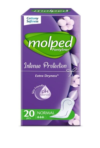 Molped Intense Protection (panty Liner) 20's