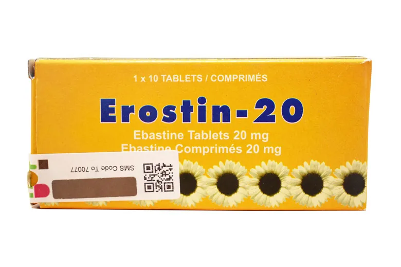 Erostin Tabs 20mg 10's