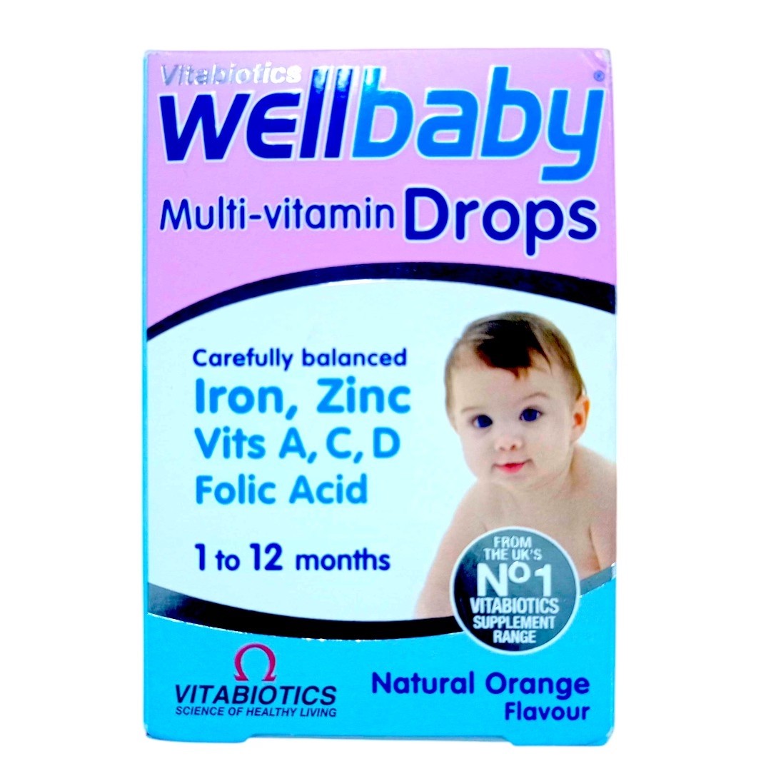 Wellbaby M/vit Drops 30ml