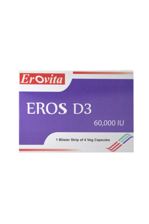 Vitamin D3 60000 I.u(d Soft) Caps 4's