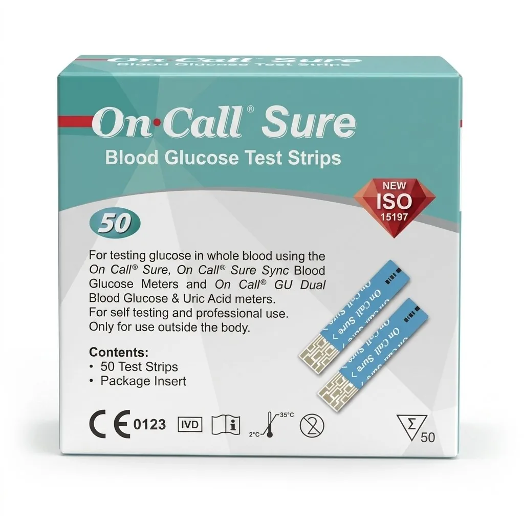 On Call Plus Test Strips,50's