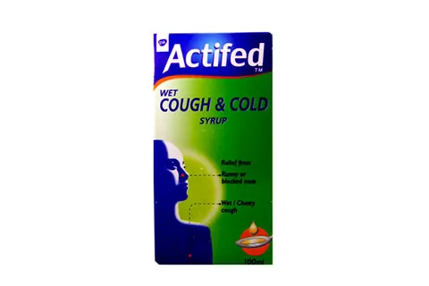 Actifed Cold Syrup 100ml