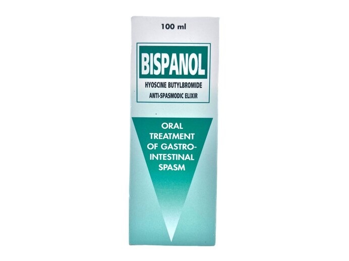 Bispanol Elixir 100ml C/p New Price