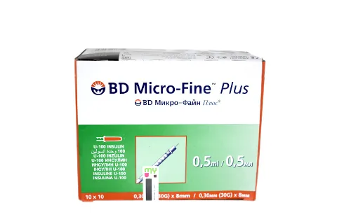 Insulin Syringes 1cc 100 G30 (microfine)