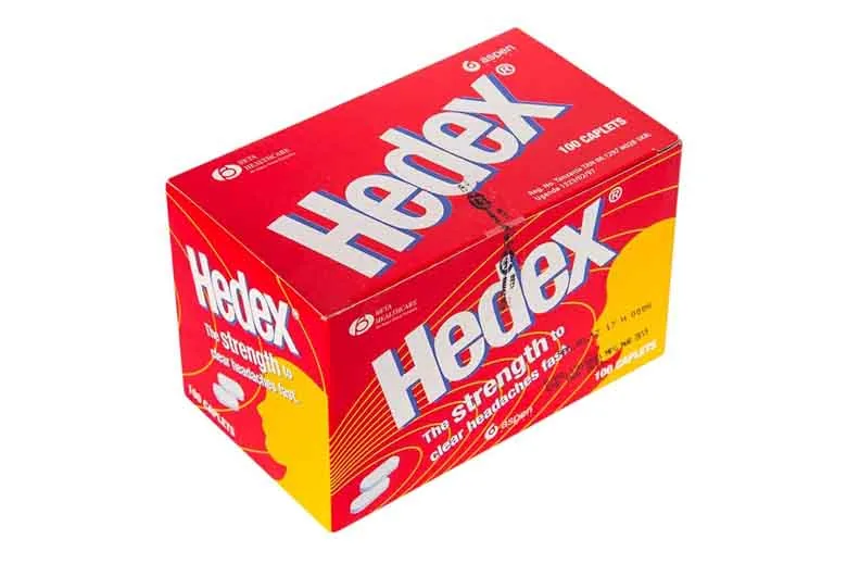 Hedex Tabs 100's