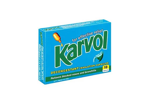 Karvol Decongestant Caps 10's