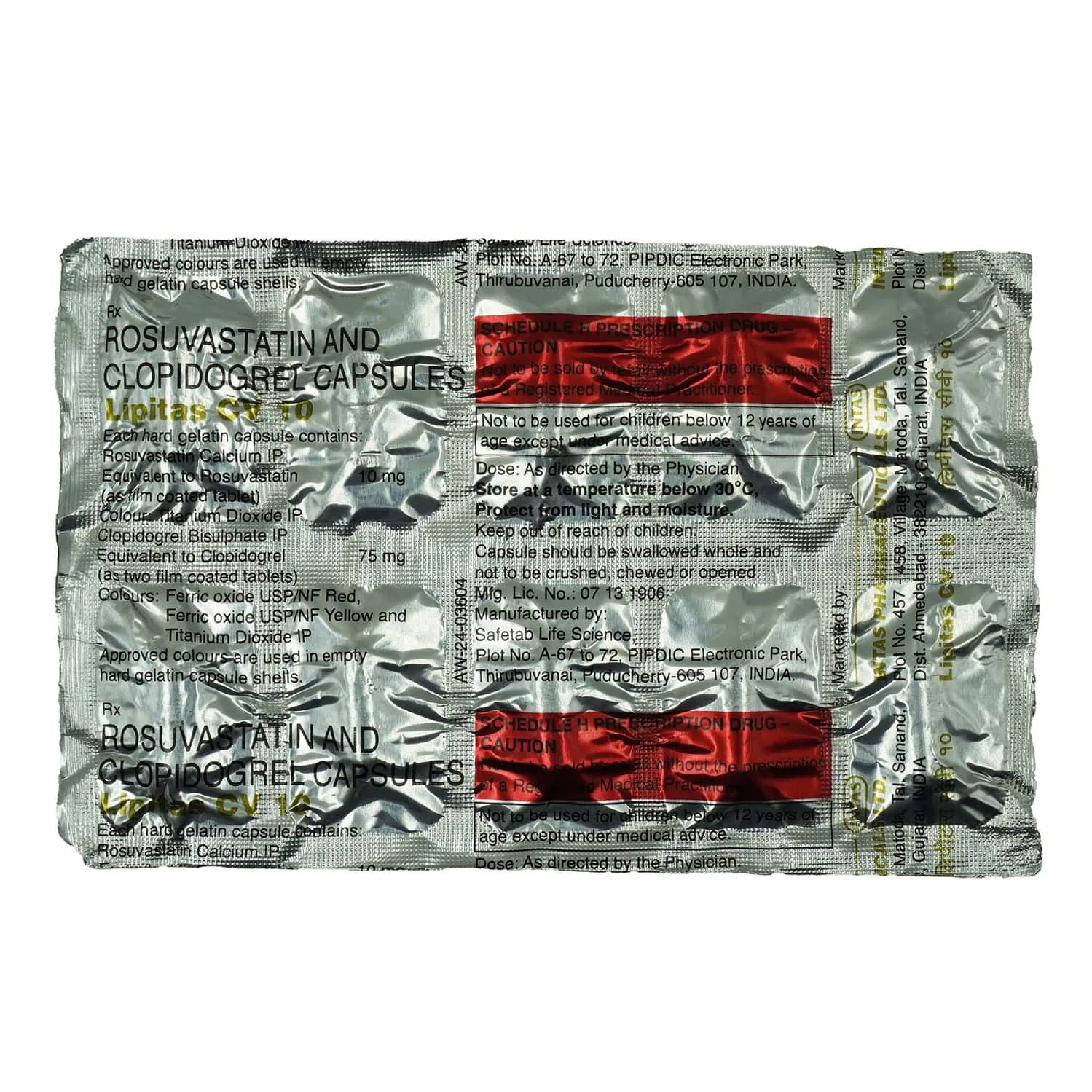 Lipitas 10mg 10's