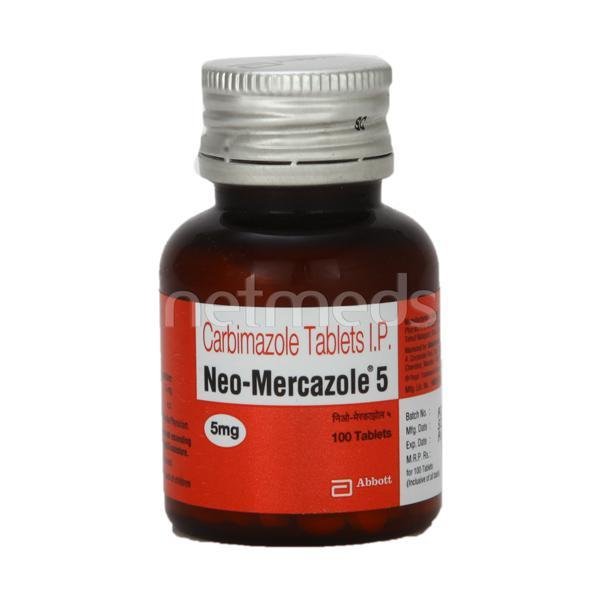 Neo Mercazole Tabs 5mg 100's
