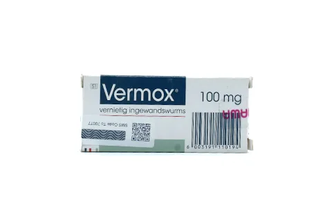 Vermox Tabs 100mg 6's