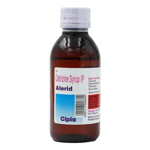 Alerid Syrup 60mls