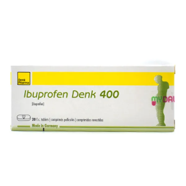 Ibuprofen Denk 400mg Tablets 20's